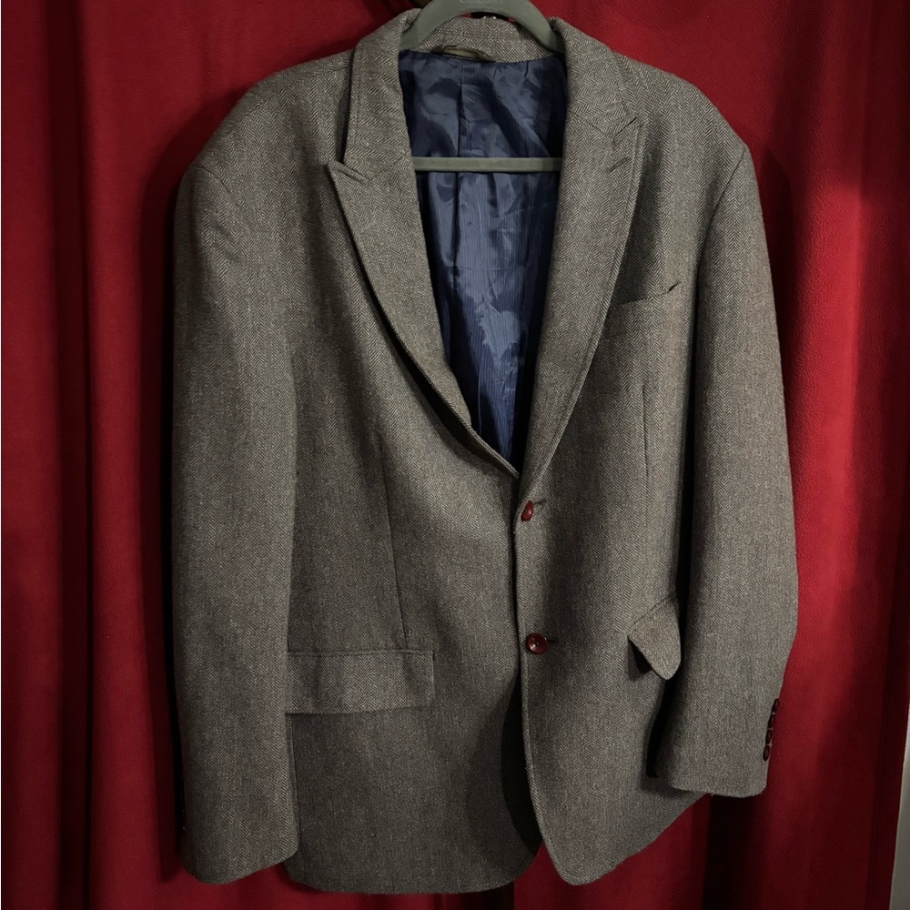 Vintage Tasso Elba Charcoal Blazer